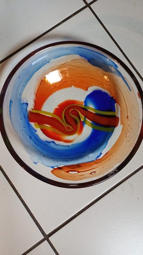 Badioli assiette verre - assiette,