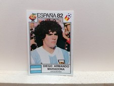 IMAGE PANINI - ESPANA 82 - DIEGO ARMANDO MARADONA - N°176