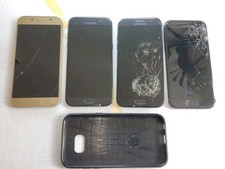 Lot De 4 Samsung Galaxy A5 A520F HS Hors service À Réparer Pour pièces