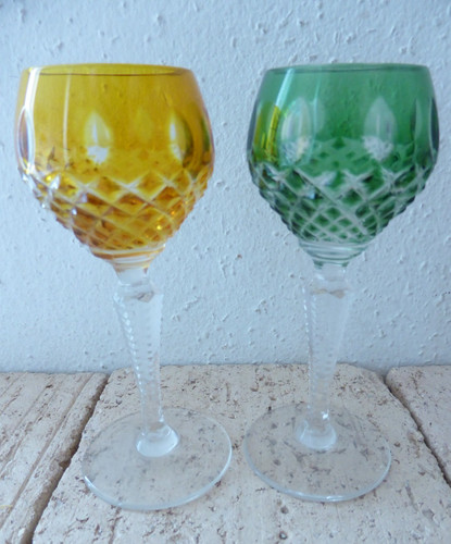 Verres liqueur cristal - verres,