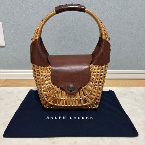 Sac panier ralph - lauren, cuir