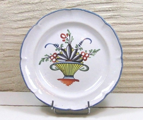 Assiette ancienne panier - assiette,