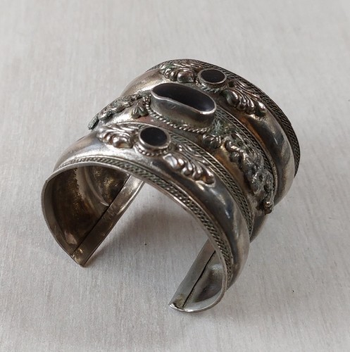 Ancien bracelet manchette - bracelet, /