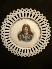 Saxe Assiette Porcelaine