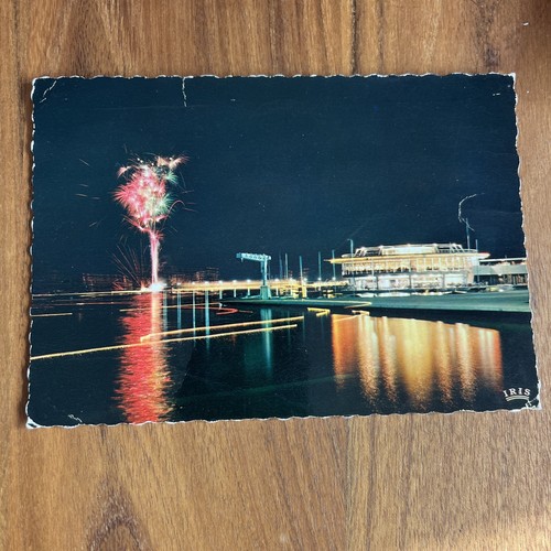 Postcard cpa vichy - -, feux