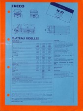 Iveco gamme daily plateau - iveco, /