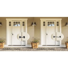 Cabine Crochets Œil Loquet Intimité Crochets Porte&Vis pour Volets Porte Fenêtre