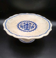 Coupe compotier en faïence de