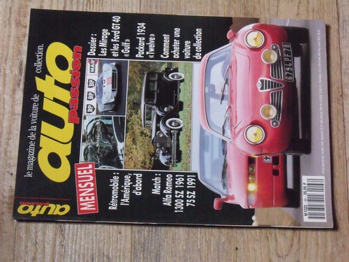 Revue auto passion n 66 - $$$,