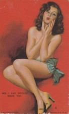 Pin Up Mutoscope Carte - See