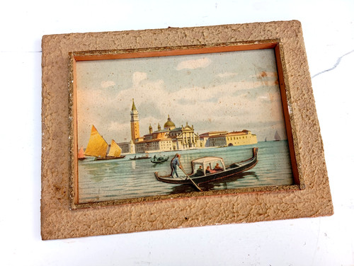 Ancien petit tableau gravure - petit,