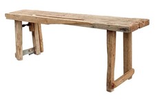 Ancien Grand Établi Console  Industriel Vintage Loft Atelier Meuble Métier 