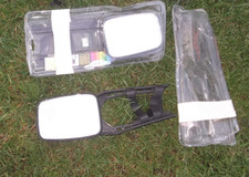 2 retroviseurs et ralongues pour traction de caravanne