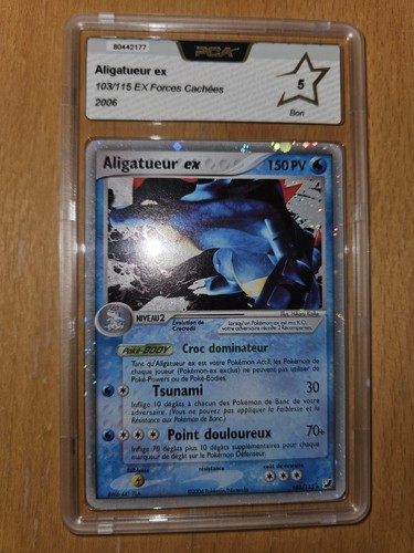 Carte pokémon aligatueur - aligatueur, ex