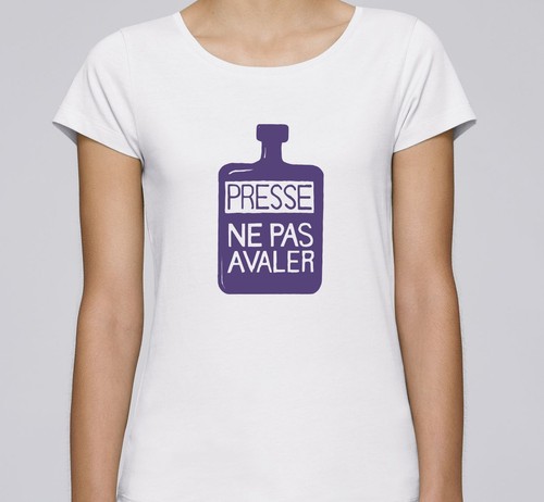 Shirt sérigraphié presse - f,