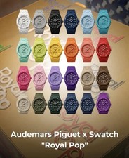 Montre Swatch x AP Royal Pop