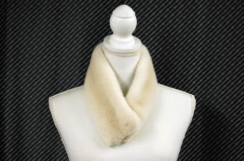 Foulard luxe fourrure de - foulard,