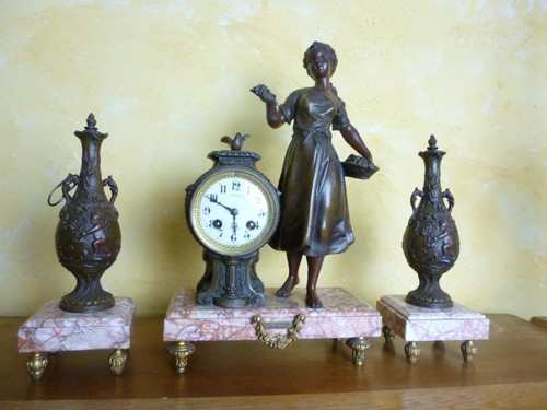 Pendule horloge moreau - pendule,