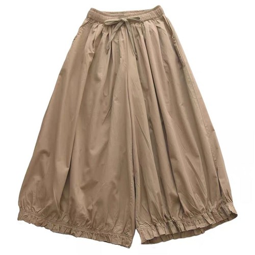 Femme pantalon ruche lanterne - pantalon,