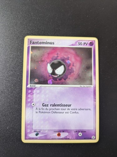 Carte pokemon fantominus - pokemon,