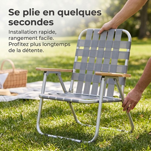 Fauteuil pliant camping - pliant,