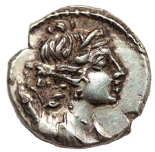 Massalia (Gaule)   “Drachme légère” MAΣΣA/ΛIHTΩN -150 à -130 BC