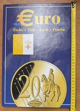 ALBUM SET EUROS ESSAI " VATICAN 2002 A 2007 " SPÉCIMEN COMPLET