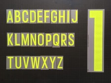 LETTER / LETTRE BELGIUM FLOCAGE TRANSFERT DEKOGRAPHICS ALPHABET BELGIQUE