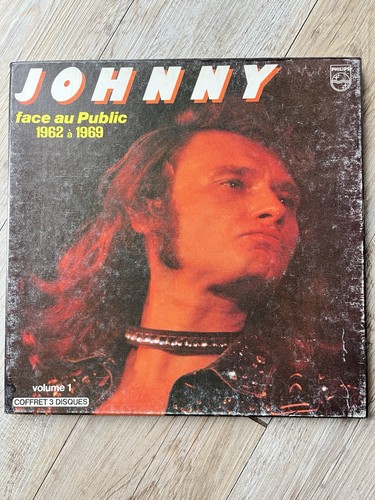 Coffret 3lp johnny hallyday - coffret,
