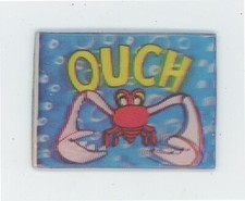 Crabe Image Lenticulaire 3-D
