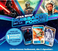 CarteAuchan STAR WARS AU CHOIX – COLLECTION  2025 – Puissante est la force (50c)
