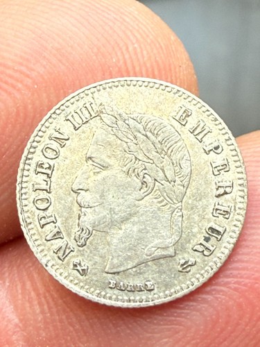 Centimes argent napoléon - argent,