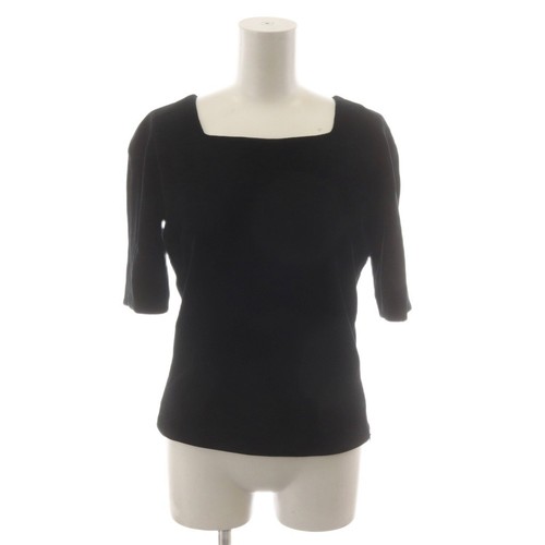 Chemise courte noire - à, col