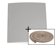 Vitre pour poêles à