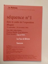 EXPOSITION MAQUIS SEQUENCE N°