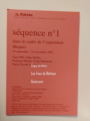 Exposition maquis sequence - maquis, n°