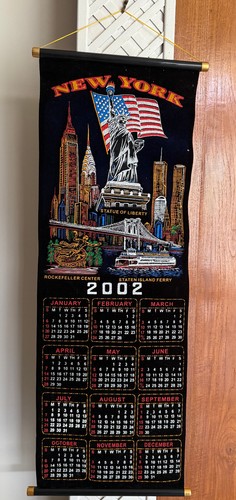 Calendrier new york 2002 - calendrier,