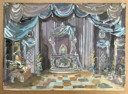 Dessin maquette décor - dessin,