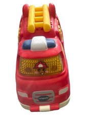 VTech Camion Pompier Jouet à Tirer Enfant Rouge Multicolore
