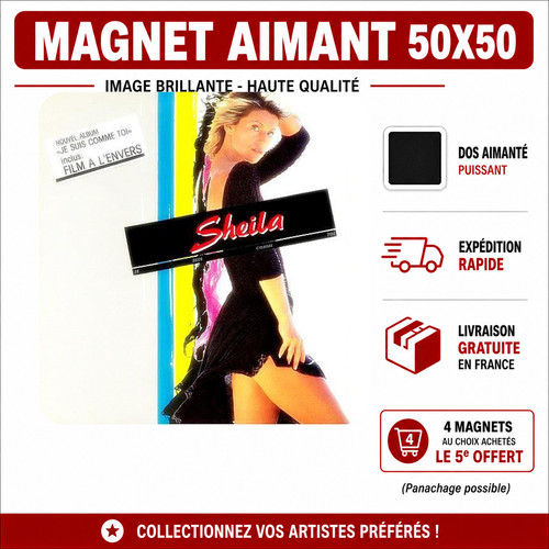Magnet sheila suis comme - sheila, je