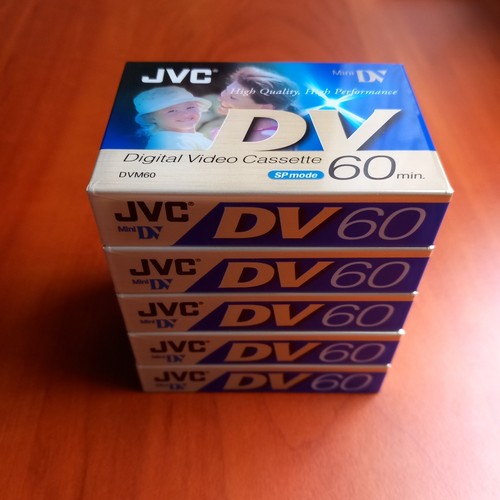 Lot cassettes jvc mini dv - de,