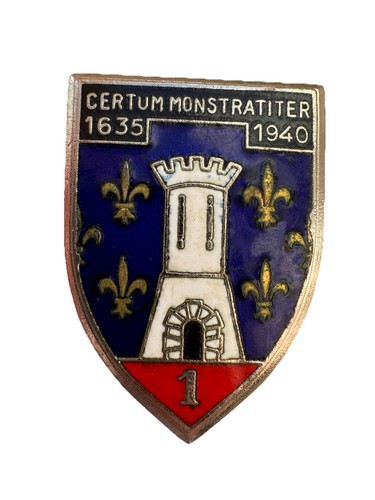 Insigne 1er cuirassiers tbe - 1er,