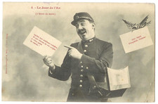 CPA -  Le Jour de l'An (7 heures du matin) - phototypie de Albert Bergeret