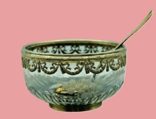 SUCRIER  cristal gravé