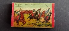 Boîte SERGENT-MAJOR " BATAILLE DE REICHSHOFFEN (1870) " 36 plumes.  Vide.