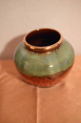Petit vase boule années 8 - années,