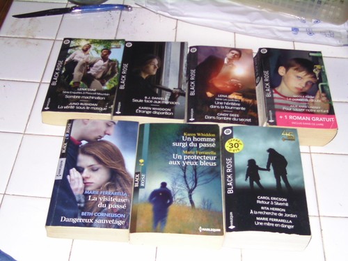 Lot livres harlequin - de,
