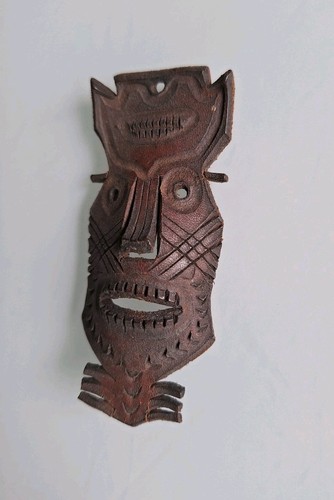 Masque africain sculpté - sculpté, en