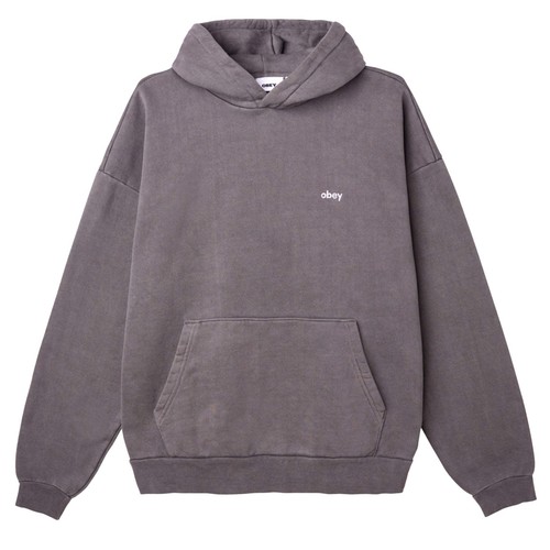 Obey lowercase pigment hood - lowercase,