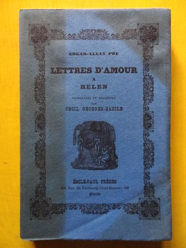 Edgar allan poe - poe, lettres